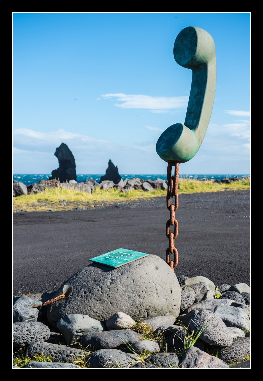 The only Public Phone in Iceland